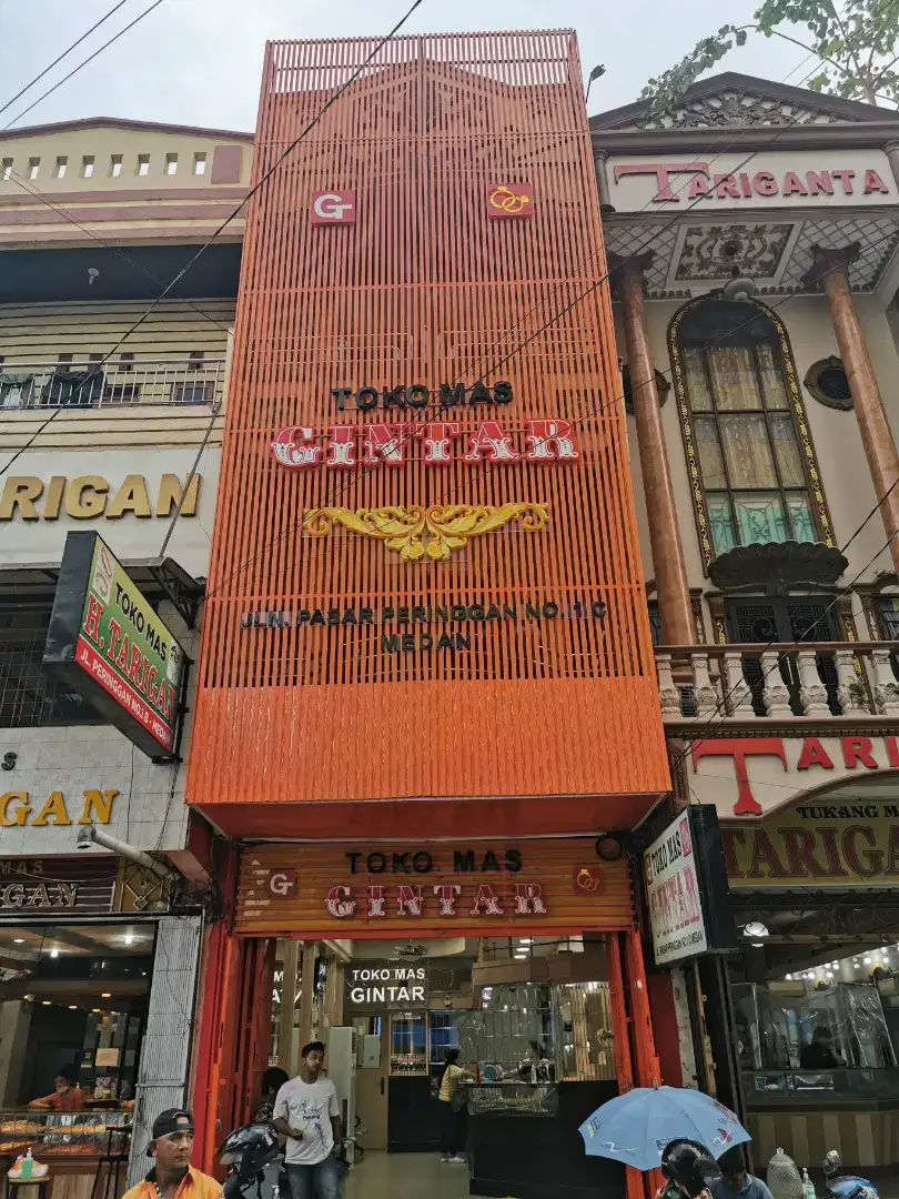 Fasad, Shopsign, Letter timbul acrylic led