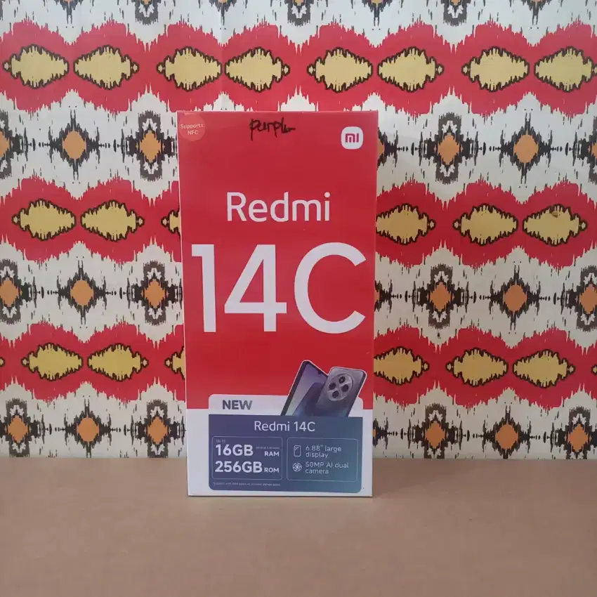 XiomiREDMI 14c 8/256 garansi resmi 1 tahun