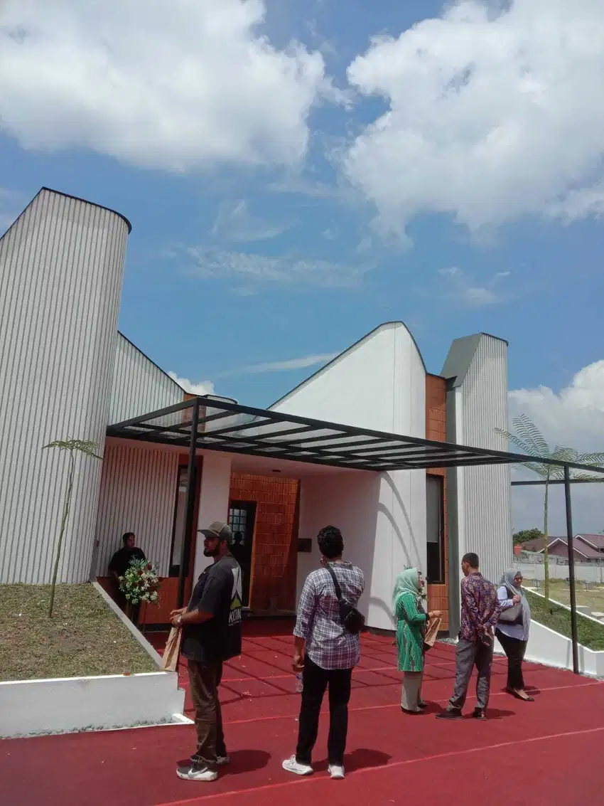 Rumah Cluster Casaville Minimalis Modern Dekat Kampus UIR