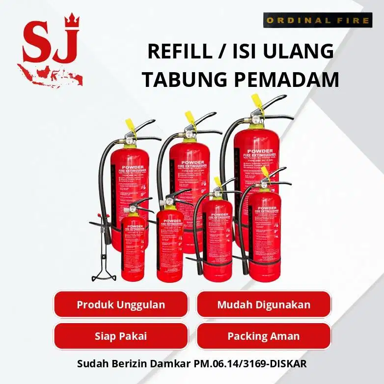 Refill / Isi Ulang Tabung Pemadam Bandung