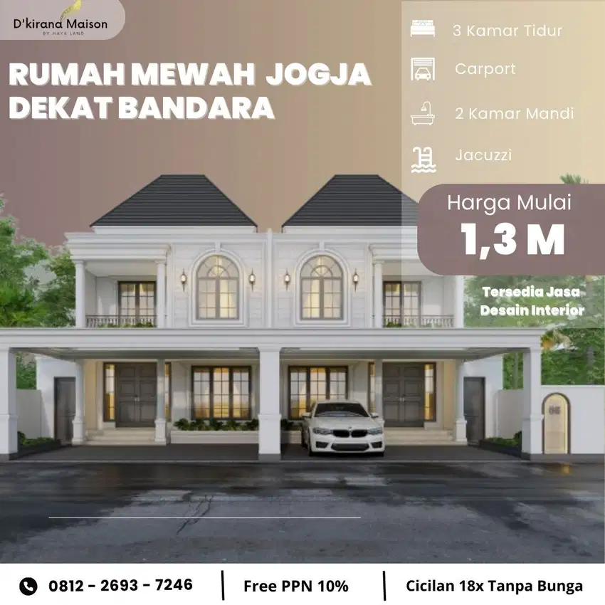 Rumah Murah Start 1,3M! Lokasi Dekat Fasilitas Umum