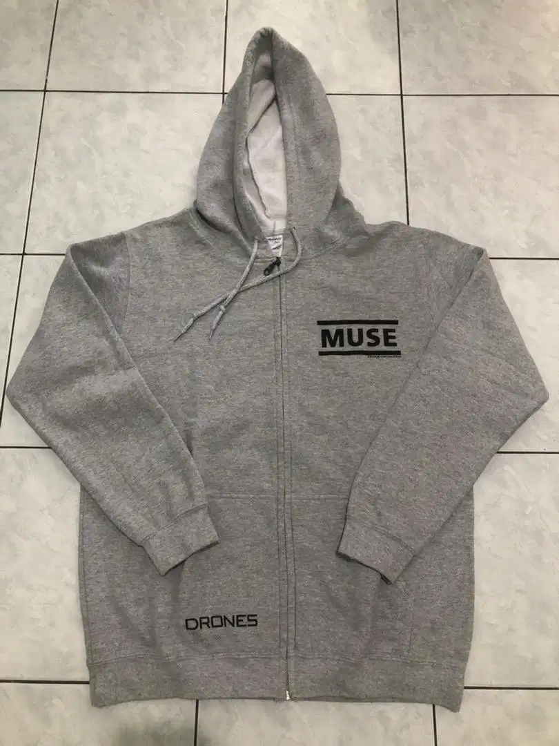 Hoodie Band Merch MUSE Drones album official Gildan premium size L