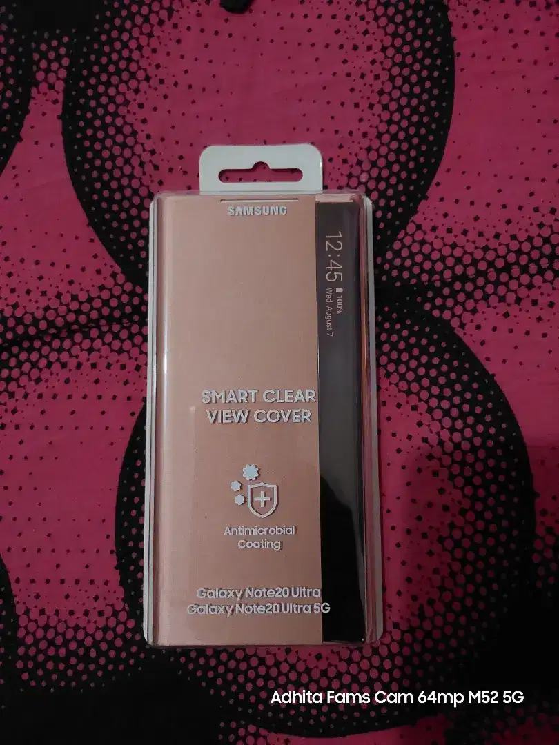 Smart View Cover Original Samsung Note 20 Ultra Brown Kondisi 98%