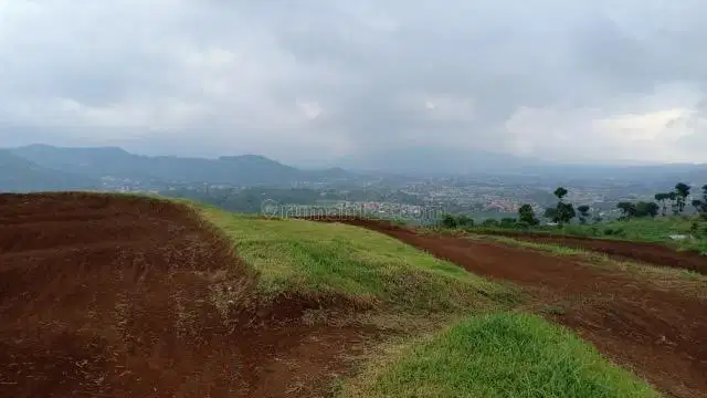 Tanah di Sukaresmi Cianjur Luas 12 Ha Dekat Taman Bunga Nusantara