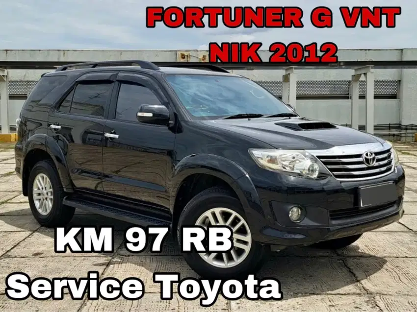 Toyota Fortuner G VNT 2012