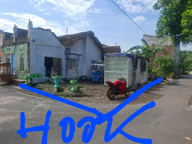 Tanah posisi Hook lokasi di dekat lapangan Baki