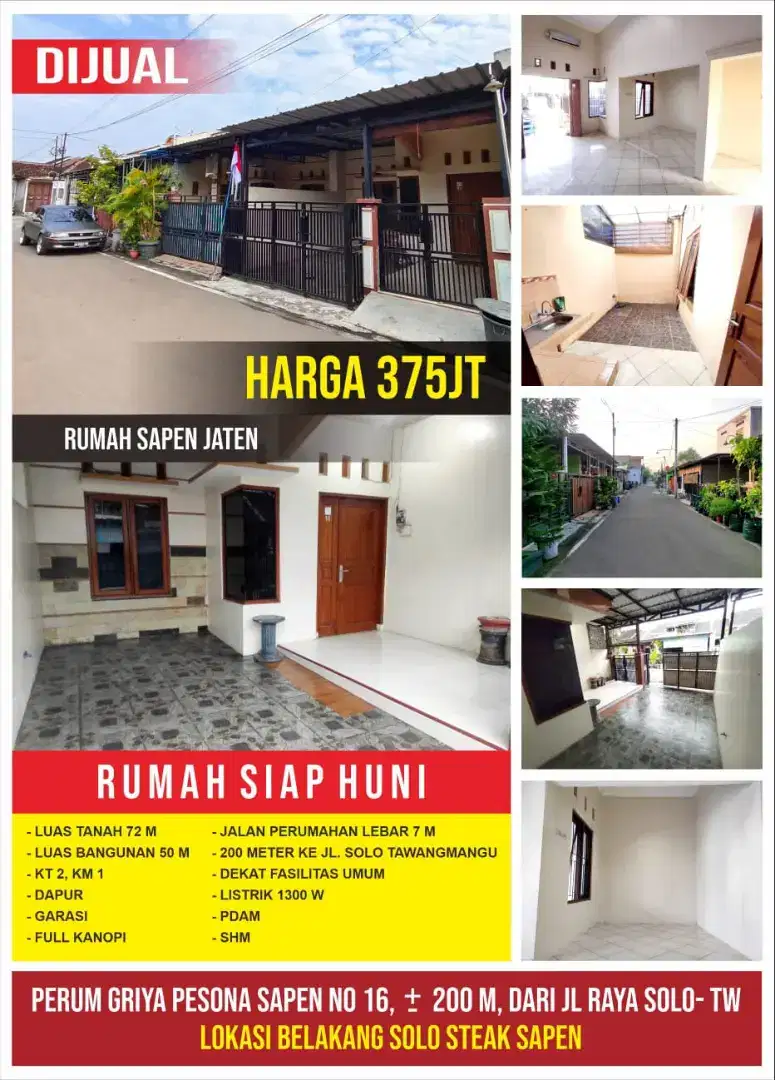 Rumah Sapen Jaten Karanganyar