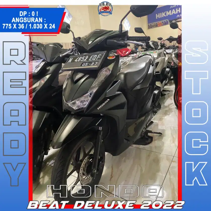 HONDA BEAT DELUXE 2022 MURAH MERIAH BOSSKU HIKMAH MOTOR KEPUH MALANG