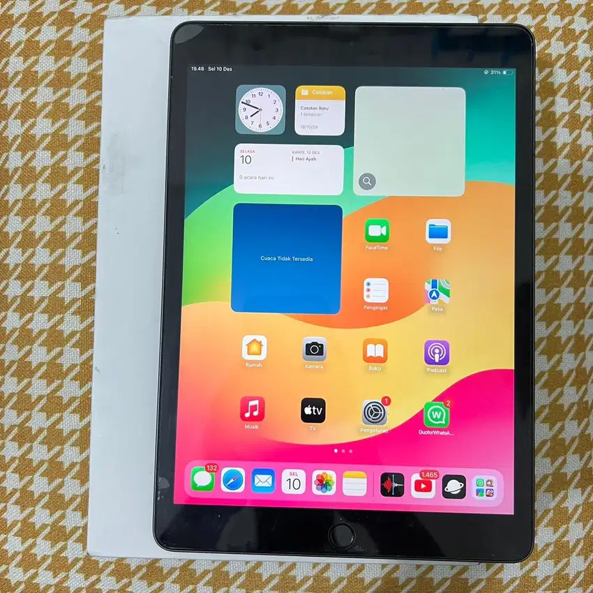 Ipad Gen 9 64GB Garansi Resmi IBOX