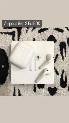 Airpods Gen 2 Ex Garansi IBOX