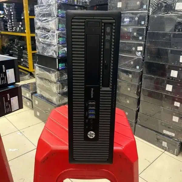 Mulus!! PC HP Prodesk 600 G1 i5 Gen 4 Ram 8Gb Ssd 128Gb Mulus R-SBR