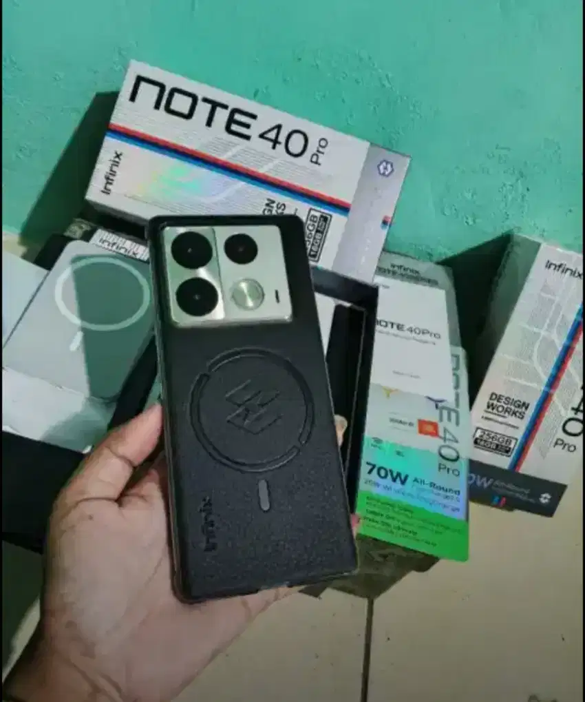 Infinix note 40 pro 5g silver bmw