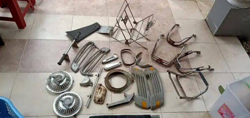 Barang  sparepart vespa vbb PS super