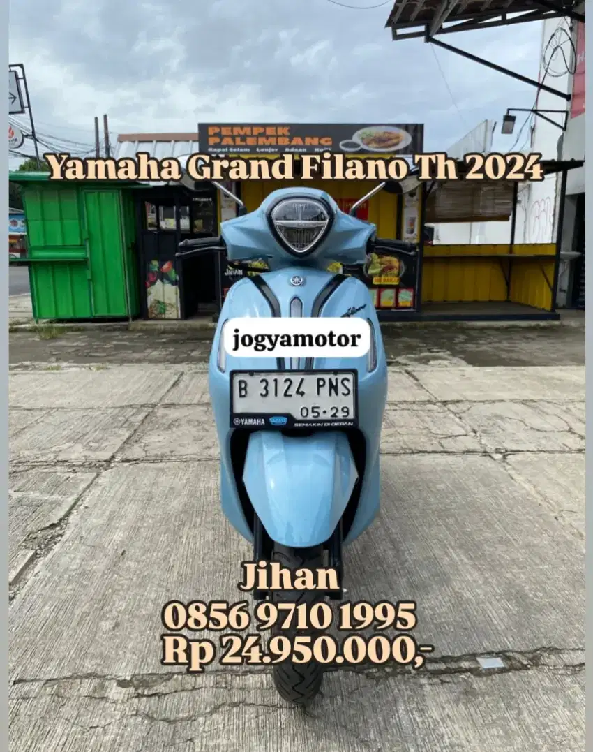 Yamaha Grandfilano th 2024 cash or kredit harga bersahabat