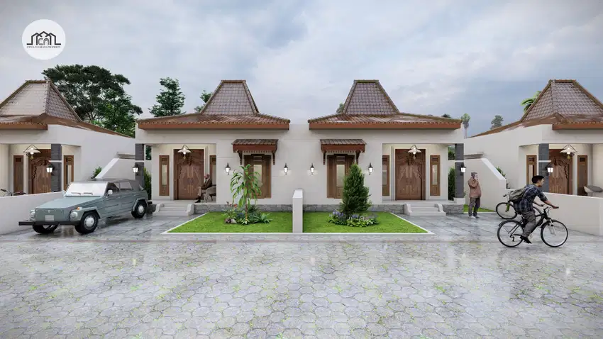 Promo Besar Besaran! Rumah Joglo Nuansa Asri View Sawah Harga Murah!