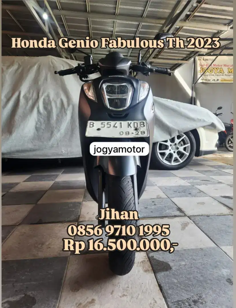 Honda genio fabulous th 2023 cash or kredit harga bersahabat