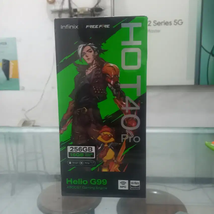 Infinix hot 40pro 8/256 garansi resmi 1 tahun