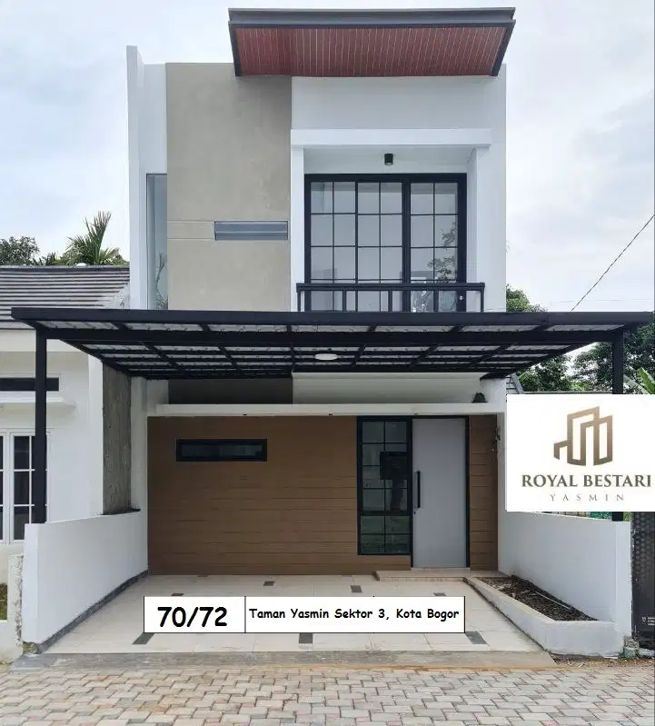 Rumah 2 Lantai di Yasmin Cimanggu Pusat Kota Bogor