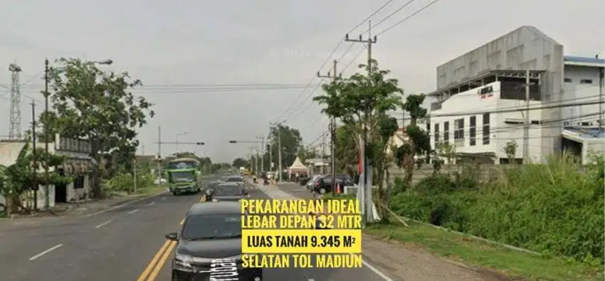 Tanah Pekarangan, MADIUN Sltn Gerbang TOL Madiun, Lokasi Cantiq