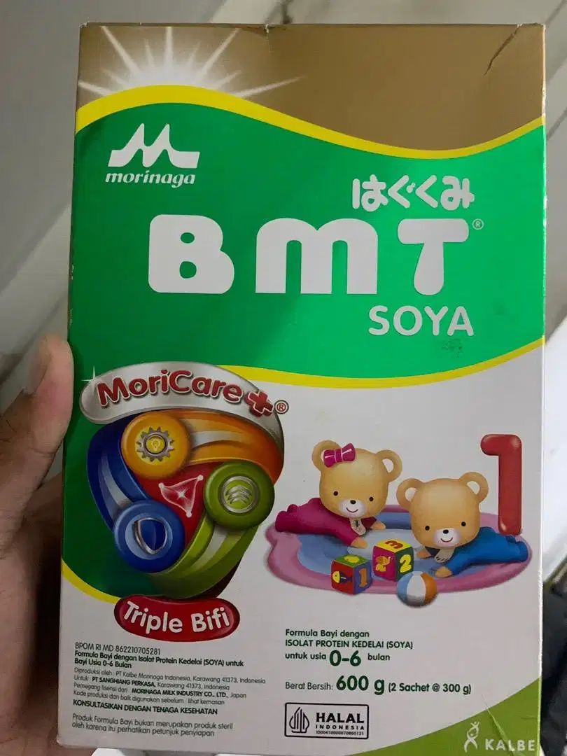 Susu BMT soya Morinaga 0-6 bulan