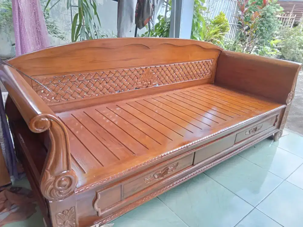 Bale bale minimalis jati Jepara