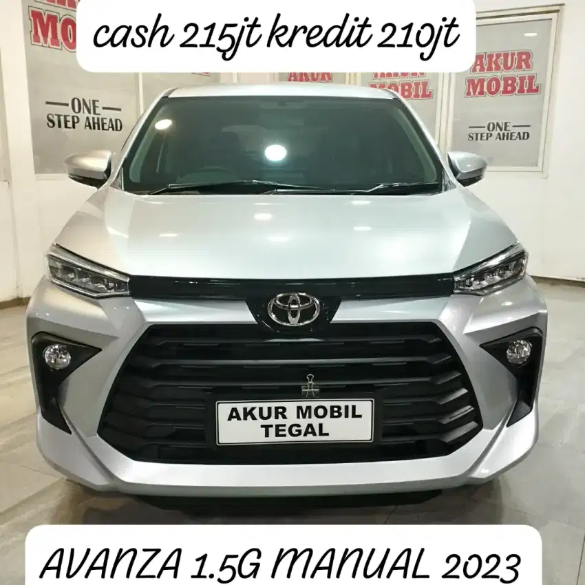 DP 35JT ! AVANZA 1.5 G MANUAL 2023 PEMAKAIAN 2024 SILVER FUL ORI