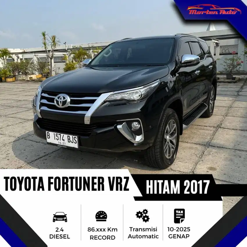 Toyota Fortuner 2.4 Vrz At ( Double Disc ) 2017