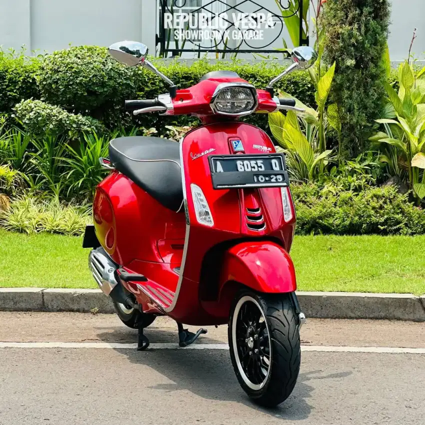 Vespa SPRINT 150 IGET ABS Tahun 2020 WARNA RED SCARLATO