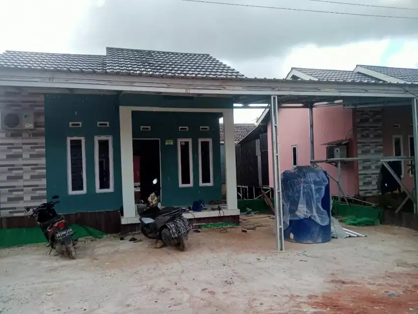 Bismilah pemasangan kenopi dan pagar rumah bajaringan 8