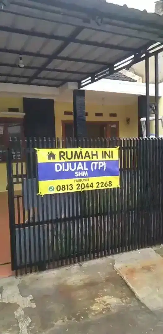 Jual rumah daerah komplek sanggar mas lestari