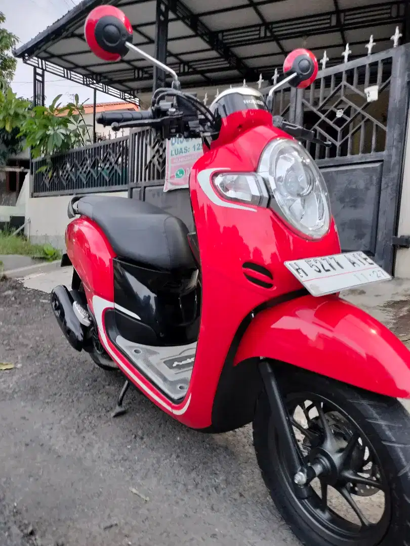 Scoopy 2017 Original istimewa Km12Rb