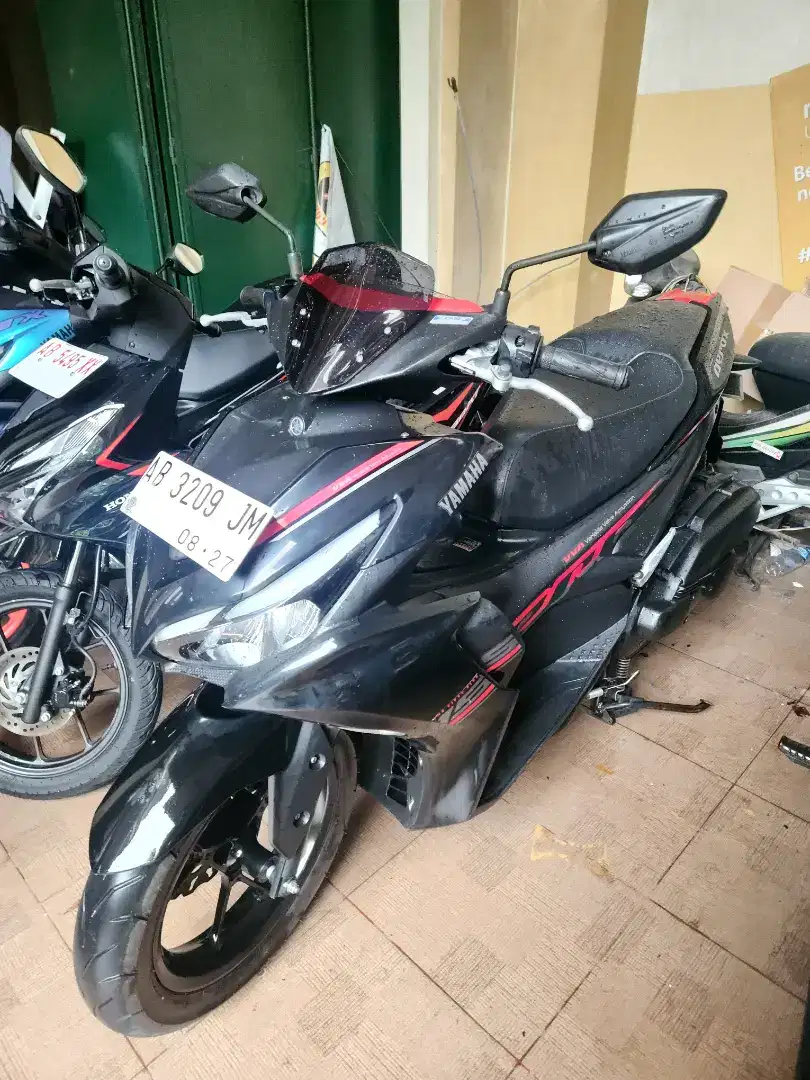 Aerox 155 hitam all new 2022 Gbm