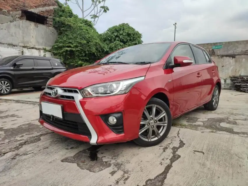 TDP 16JT Toyota Yaris 1.5 TRD Sportivo Bensin-AT 2015 Merah