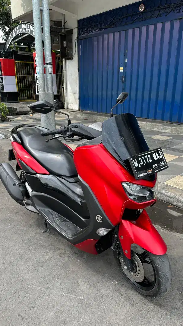 All New Yamaha NMAX 155cc 2020 Merah KM 15.000