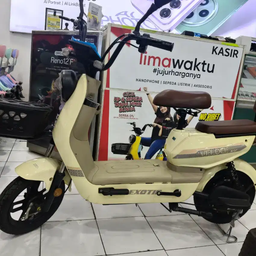 SEPEDA LISTRIK EXOTIC VELOCE V2 BISA NEGO SAMPAI DEAL