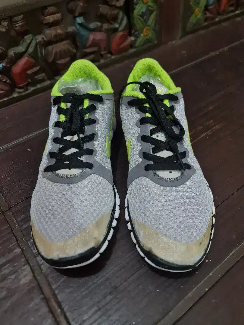 Sepatu Nike Free 3.0 Light Grey on Light Green, size: 44, insole: 28