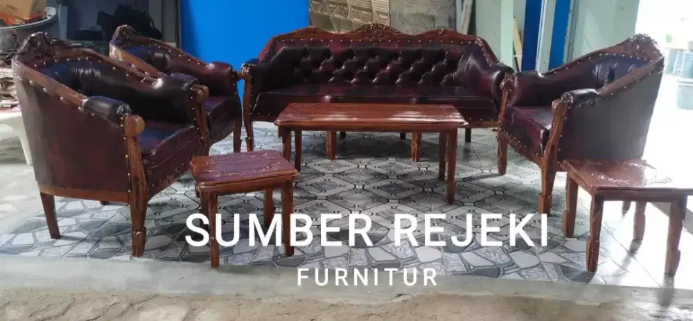 KURSI KAYU JATI 3111