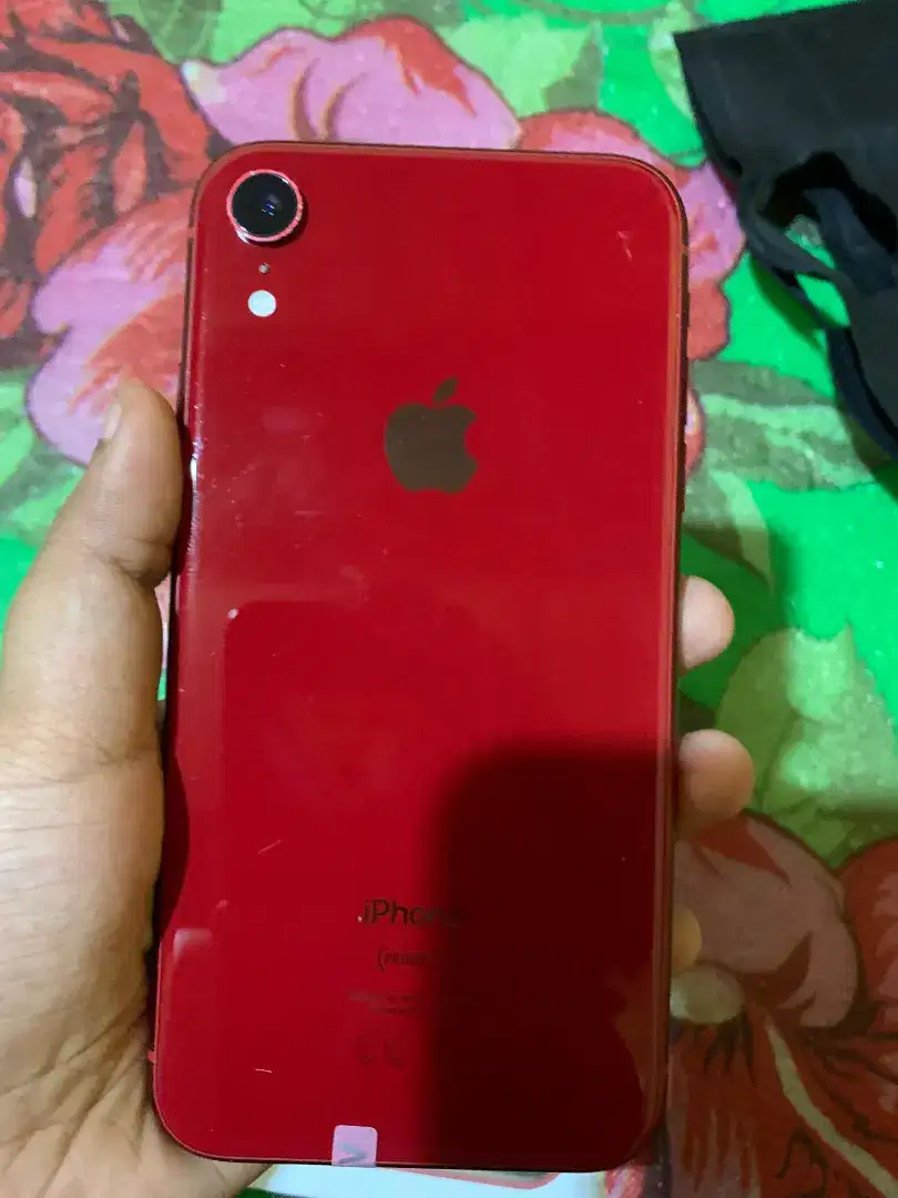 dijual iphone xr 128 lengkap original belum pernah bongkar