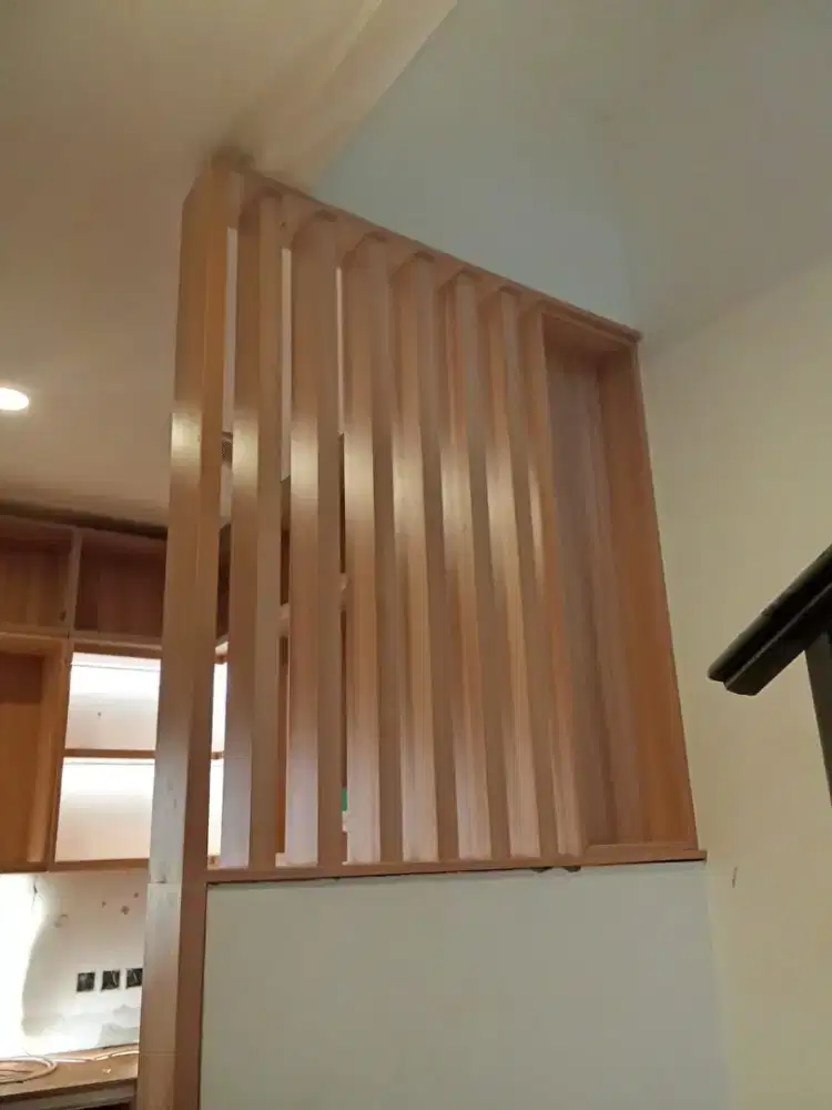 Kitchen set , Sekat ruangan , Partisi ruangan , Dipan , Lemari