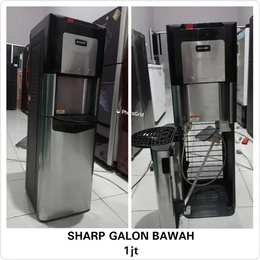 DISPENSER GALON BAWAH KOMPRESOR MERK SHARP