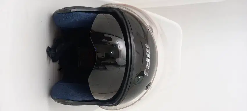 Helm Half Face Double Visor