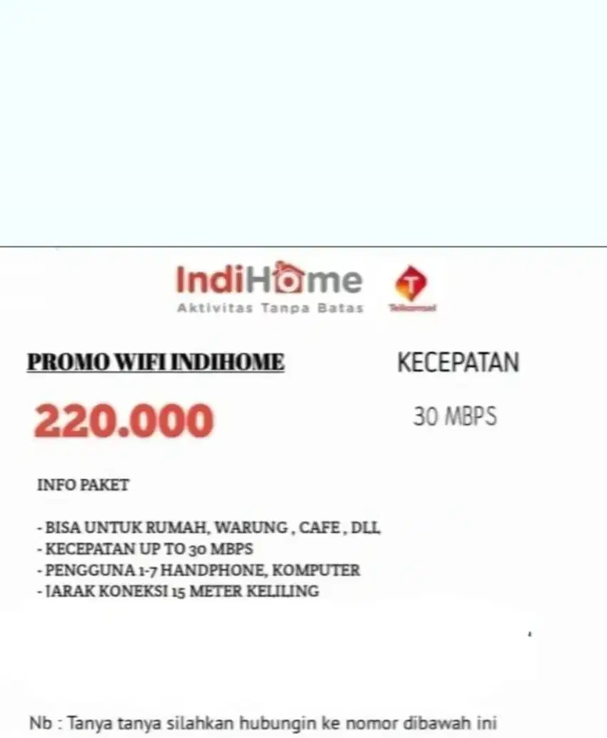 Wifi Indihome Medan