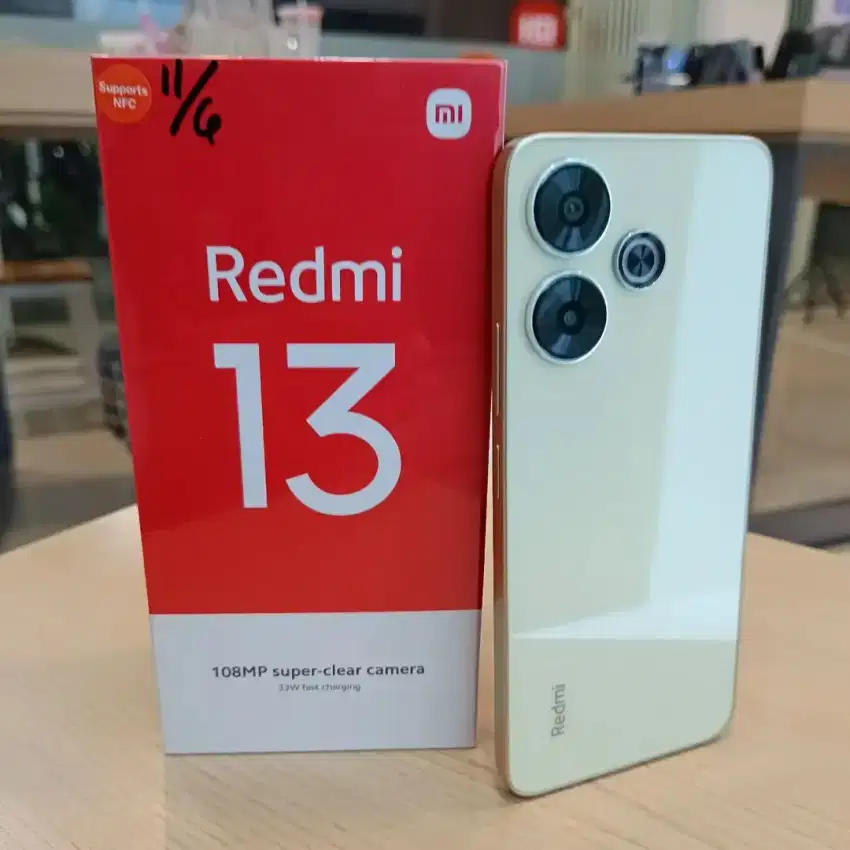 PROMO XIAOMI REDMI 13 RAM 8+8/128 NEW SEGEL GARANSI RESMI ‼️