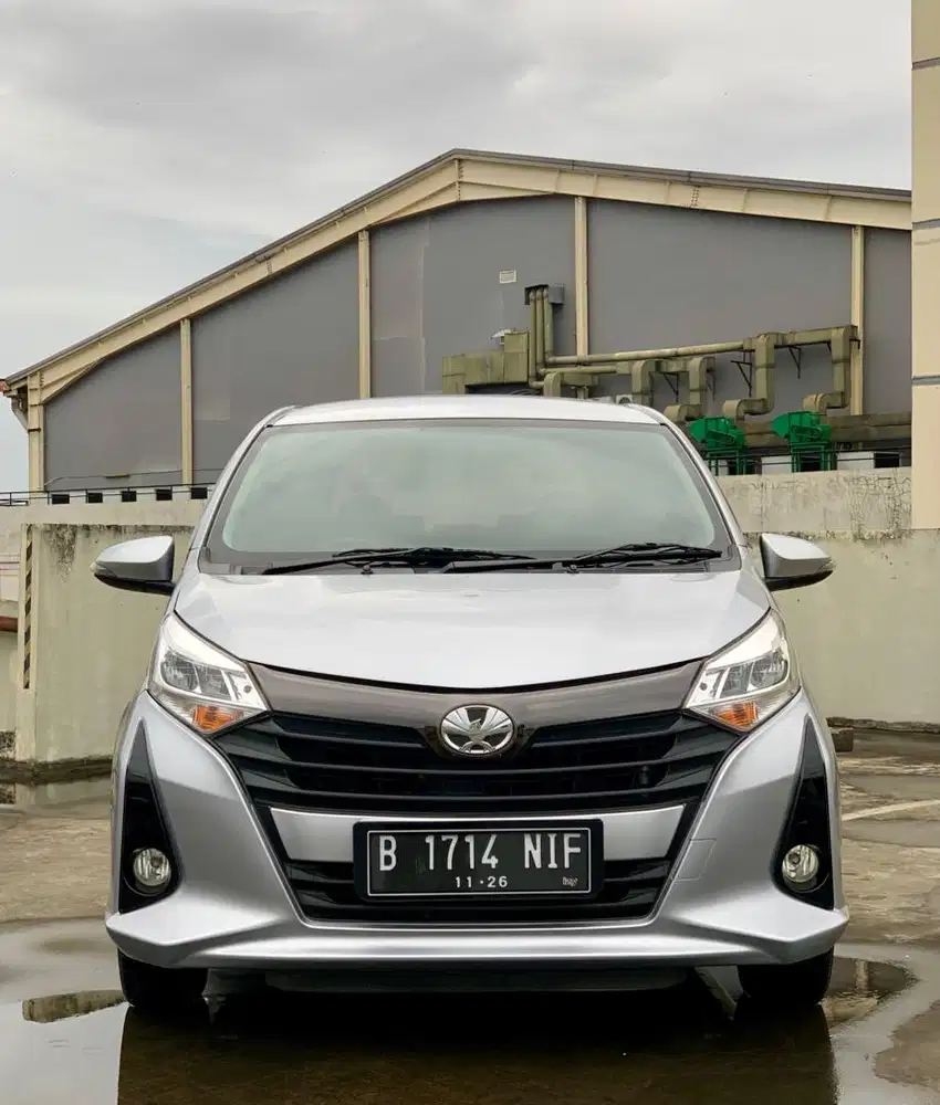 Toyota Calya G 1.2 AT 2019 Facelift Silver Automatic Genap Metik