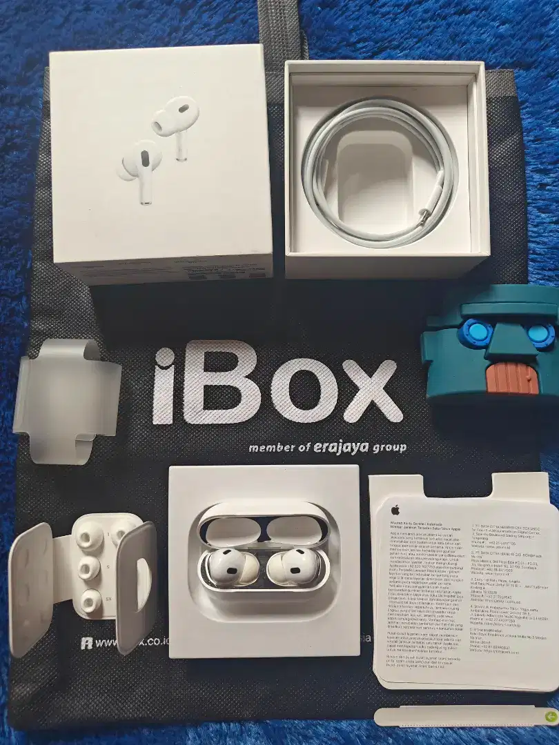 AirPods Pro Gen 2 iBox MagSafe C to Lightning Fullset Bonus Case Lucuu