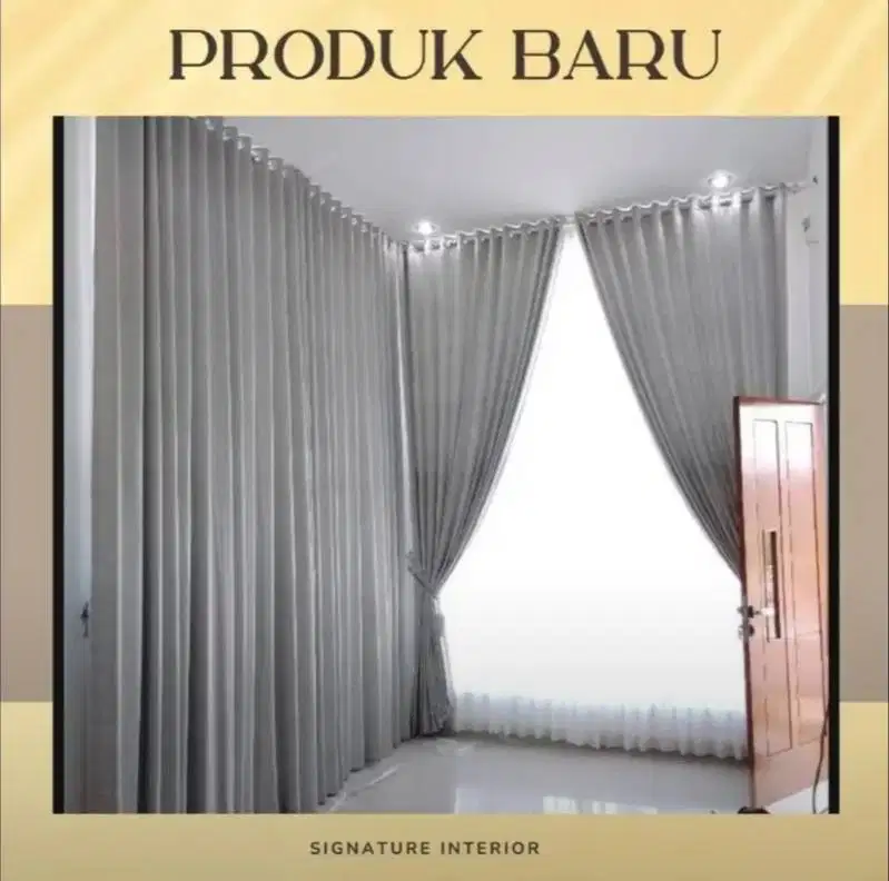 Jual Tirai Gorden Hordeng Gordyn Horden Korden Gordeng Curtain