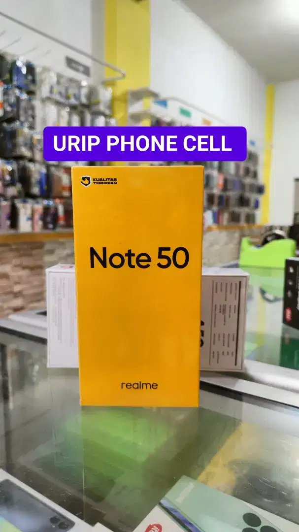 Realme Note 50 4/128 promo+bonus cash & credit garansi Resmi