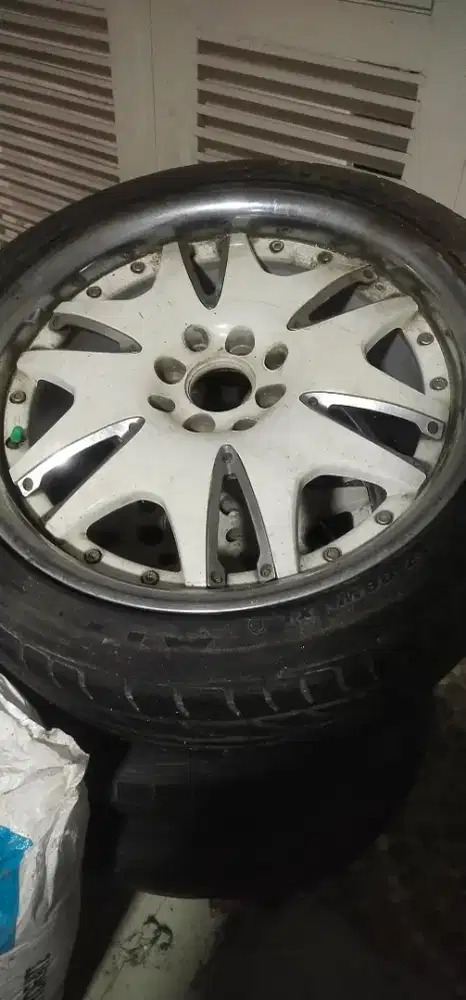 Cuci Gudang Velg Only ring 17 putih cakep