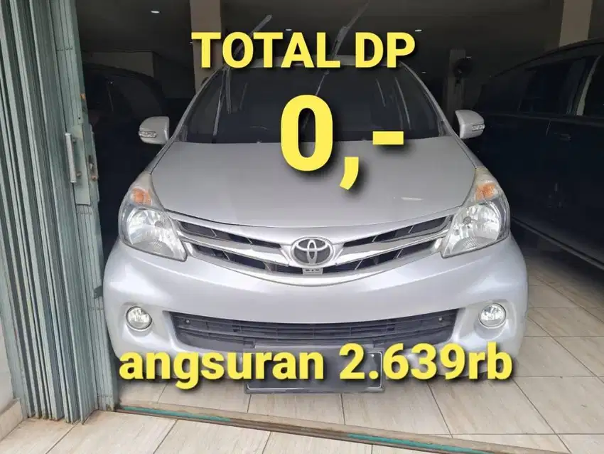 DP 0 toyota avanza G matic 2011 pakai 2012