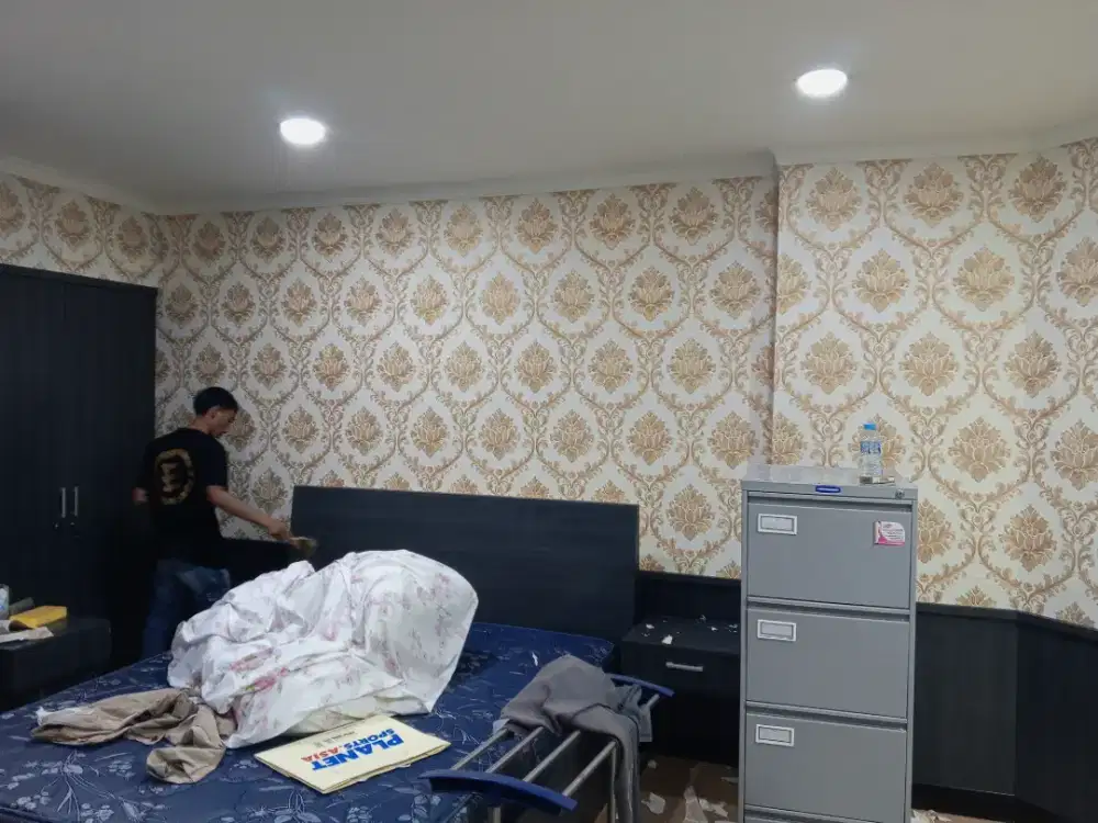 Tukang pasang wallpaper wpc